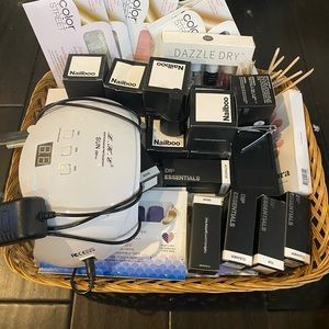 Huge lots of manicure items: Color Street, Nail Boo and more